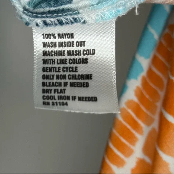 Crown & Ivy Multicolor Patterned Top - Picture 4 of 5